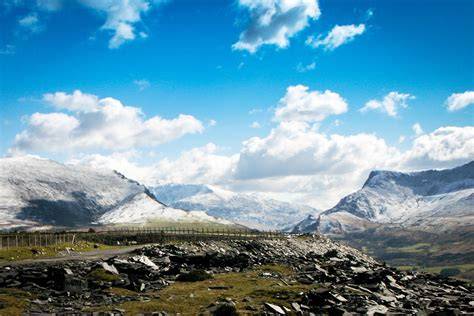 Paysage montagneux gallois