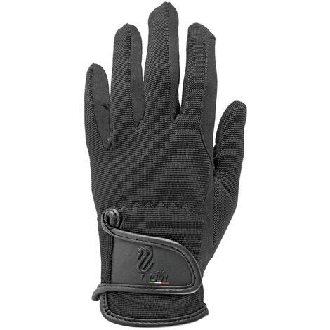 Gants d'équitation techniques avec inserts en silicone sur la paume