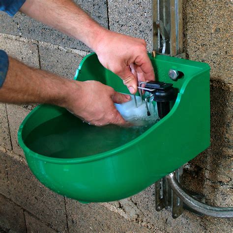 Nettoyage d'un abreuvoir