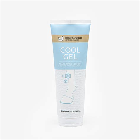 Tube de Cool Gel Fouganza avec des ingrédients naturels