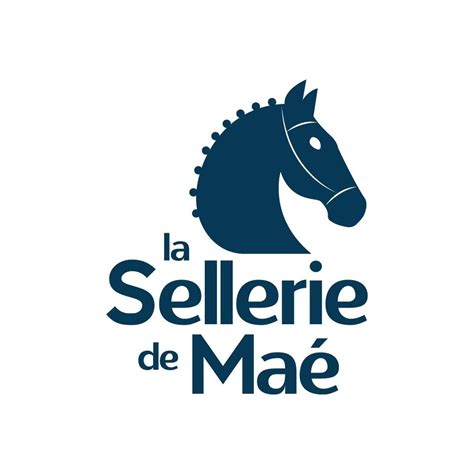 Logo de La Sellerie de Maé avec des produits équestres