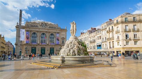 Place de la Comédie à Montpellier