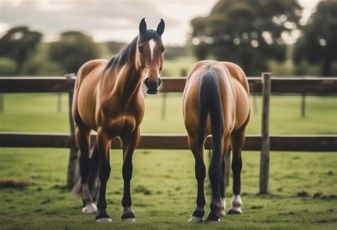 Cheval dans un paddock