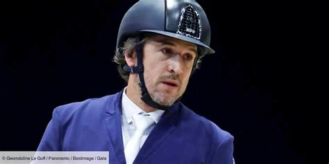 Guillaume Canet participant à une compétition équestre