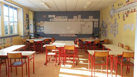 Image d'une salle de classe désordonnée