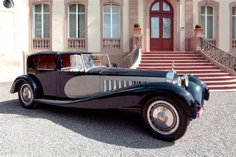 Vue d'une Bugatti Type 41 Royale