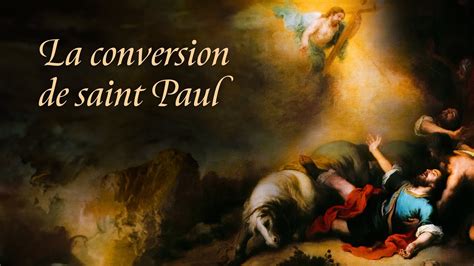 Une image symbolisant la conversion de Saint Paul