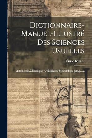 Couverture d'un dictionnaire manuel illustré