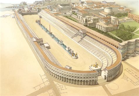 Hippodrome romain antique
