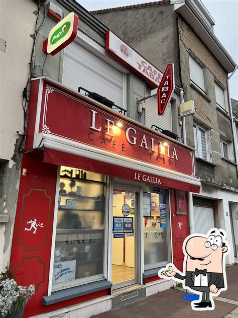 Façade du bar Le Gallia à Abbeville