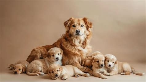 Chien et chiots