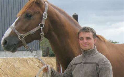 Vincent Pryen à cheval