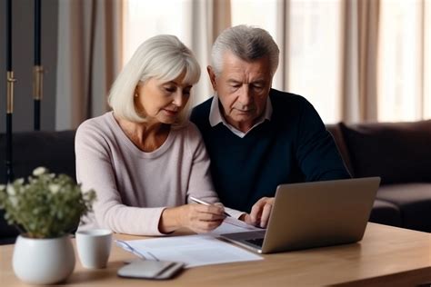 Couple de retraités s'occupant d'un jardin