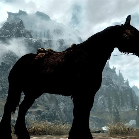 Cheval fantomatique dans Skyrim