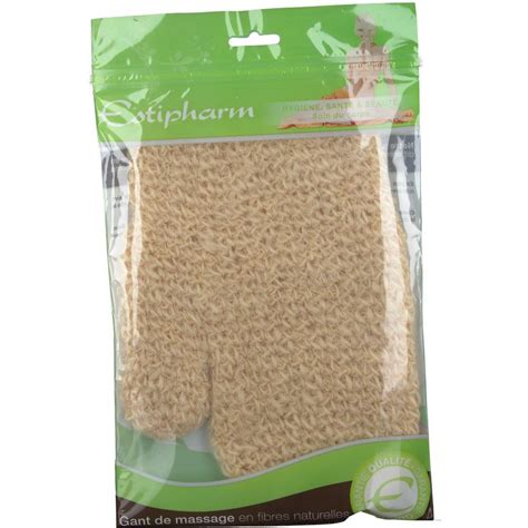 Gant de crin traditionnel en fibres naturelles