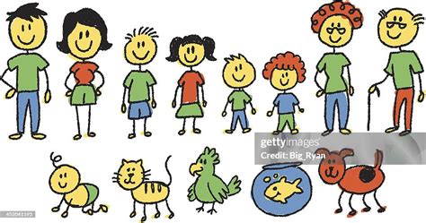 Représentation d'une famille antique