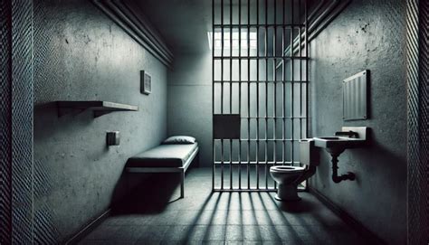 Intérieur d'une cellule de prison pour mineurs