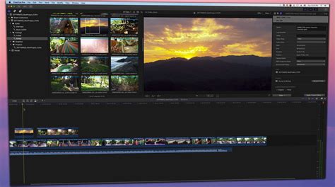 Interface de l'Inspecteur de couleur dans Final Cut Pro