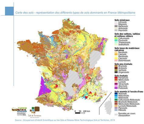 Carte thématique de l'occupation des sols dans la région de Tiercé et Miré