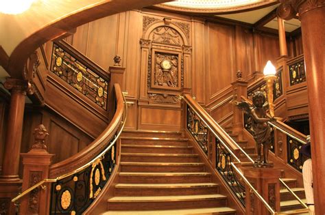 Le grand escalier du Titanic