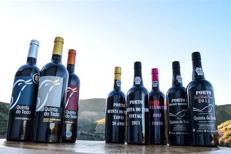 Bouteilles de vin de Quinta do Tedo