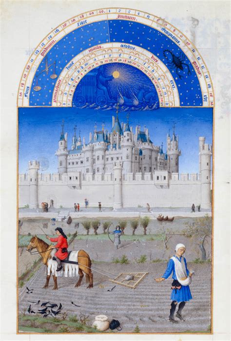Extrait des Très Riches Heures du Duc de Berry