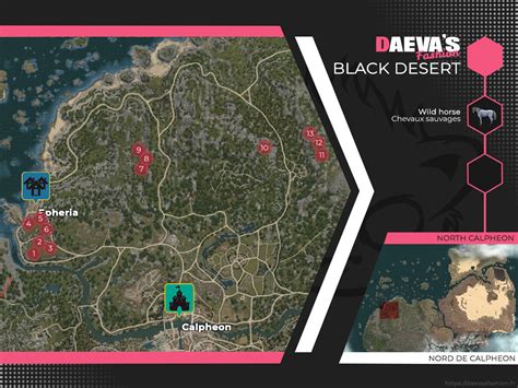 Chevaux sauvages de Black Desert