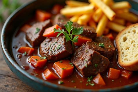 Plat de carbonade flamande