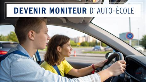 Jeune apprenant conduisant avec un moniteur d'auto-école