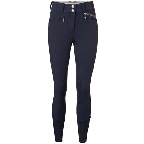 Schéma d'un pantalon d'équitation avec zones de grip et bas en lycra
