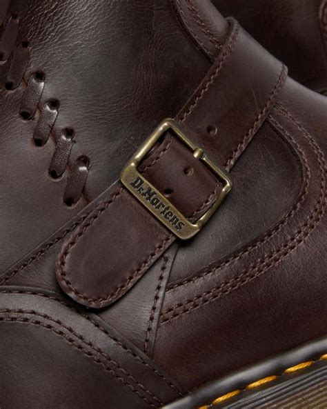 Texture du cuir Crazy Horse Dr. Martens