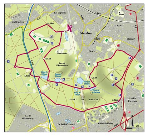 Carte de Meudon-la-Forêt