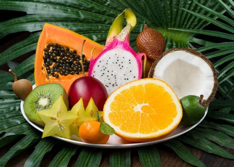 Vieux entrepôt de fruits exotiques