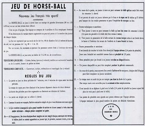 Histoire du Horse-Ball