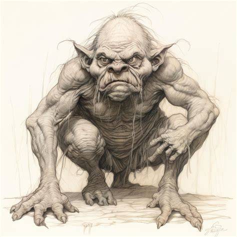 Illustration d'une créature nocturne hurlante