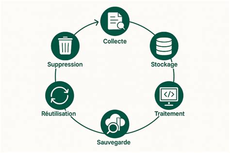 Schéma illustrant les données collectées par une selle connectée