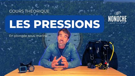 Infographie sur la pression sous-marine