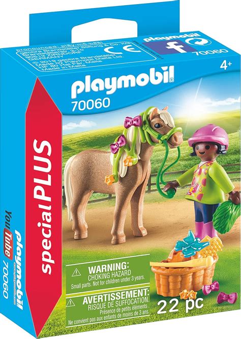 Playmobil set cavaliers avec poney