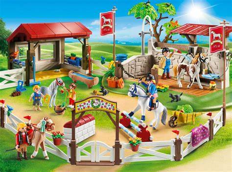 Accessoires de soin pour poneys Playmobil
