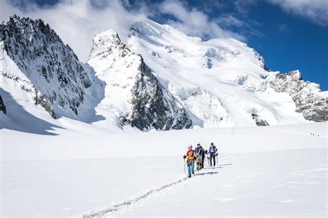 Paysage des Écrins avec un glacier