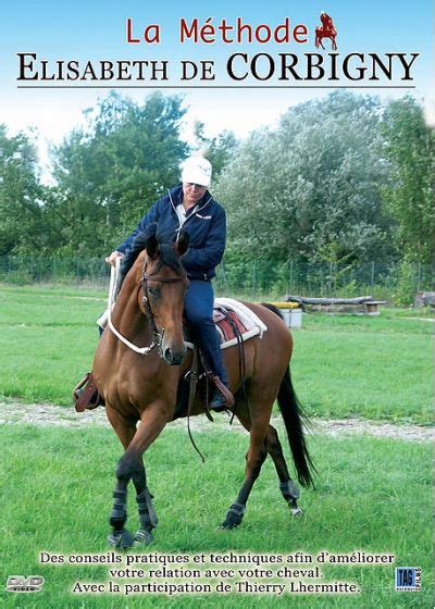 Elisabeth de Corbigny présentant sa méthode à un cheval