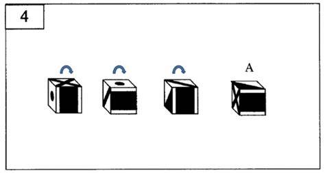 Illustration d'un test de rotation de cubes