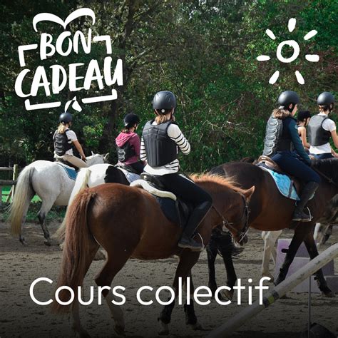 Cavaliers lors d'un cours collectif dans un manège