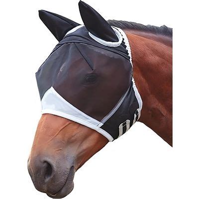 Détail d'un masque anti-mouches avec maille fine