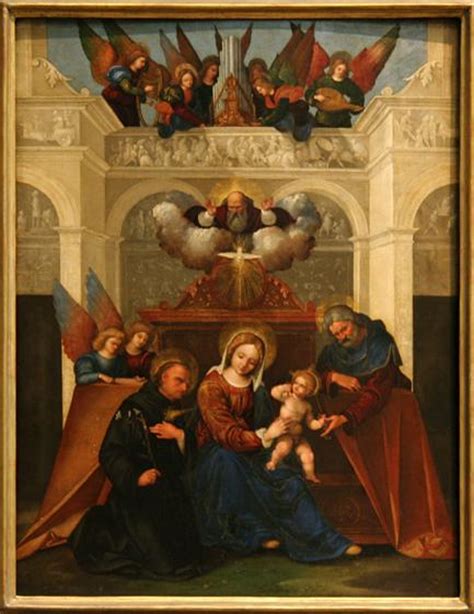 Détail du Couronnement du bienheureux Nicolas de Tolentino par Raphaël