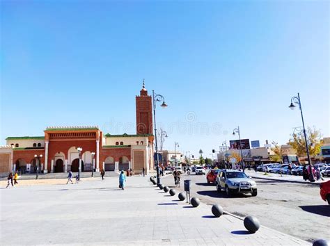 Vue panoramique d'Oujda avec la mosquée Al Kabir