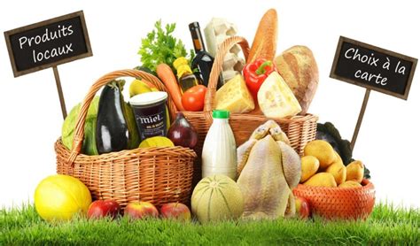 Assiette colorée de produits locaux et de saison