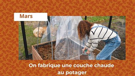 Couche chaude avec fumier de cheval