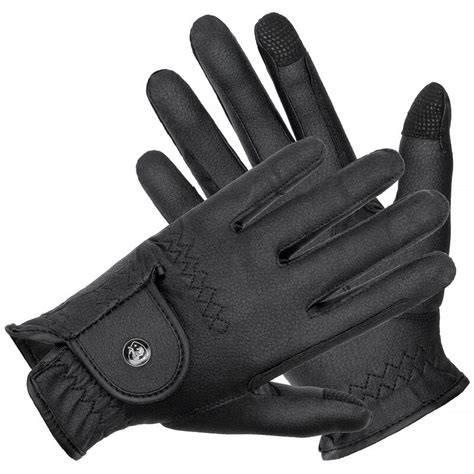 Gants d'équitation en gros plan