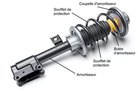 Amortisseur avec cales